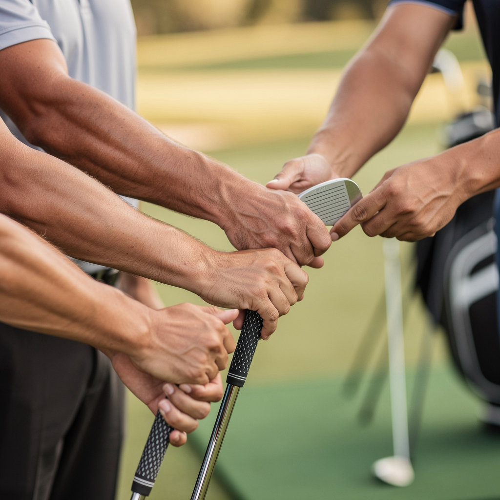 San Diego Golf Academy group golf lesson session for social learning and cost-effective instruction in Vista, CA